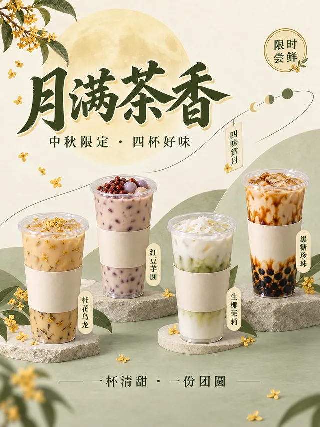 月满茶香作品